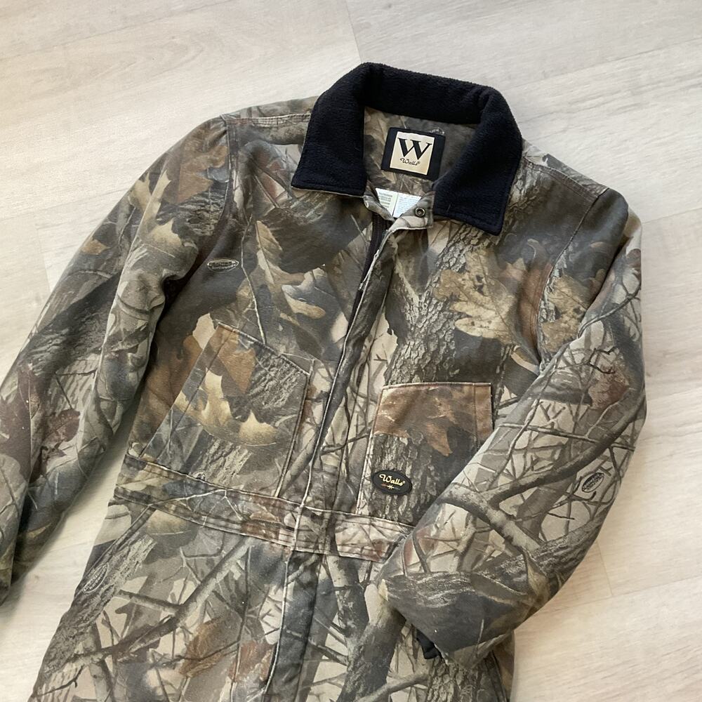 Walls Kids Camouflage Jacket with Black Collar